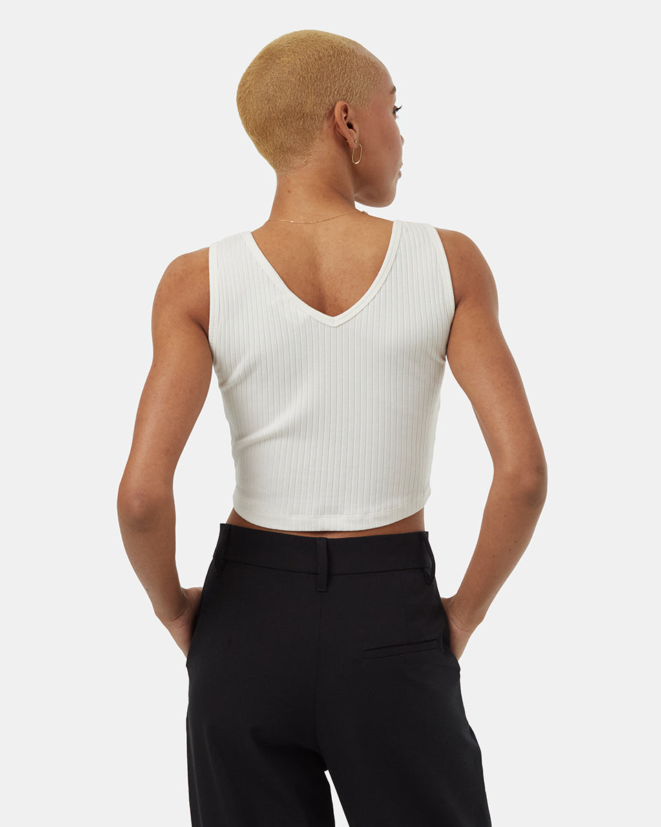 Cropped Fitted Tank