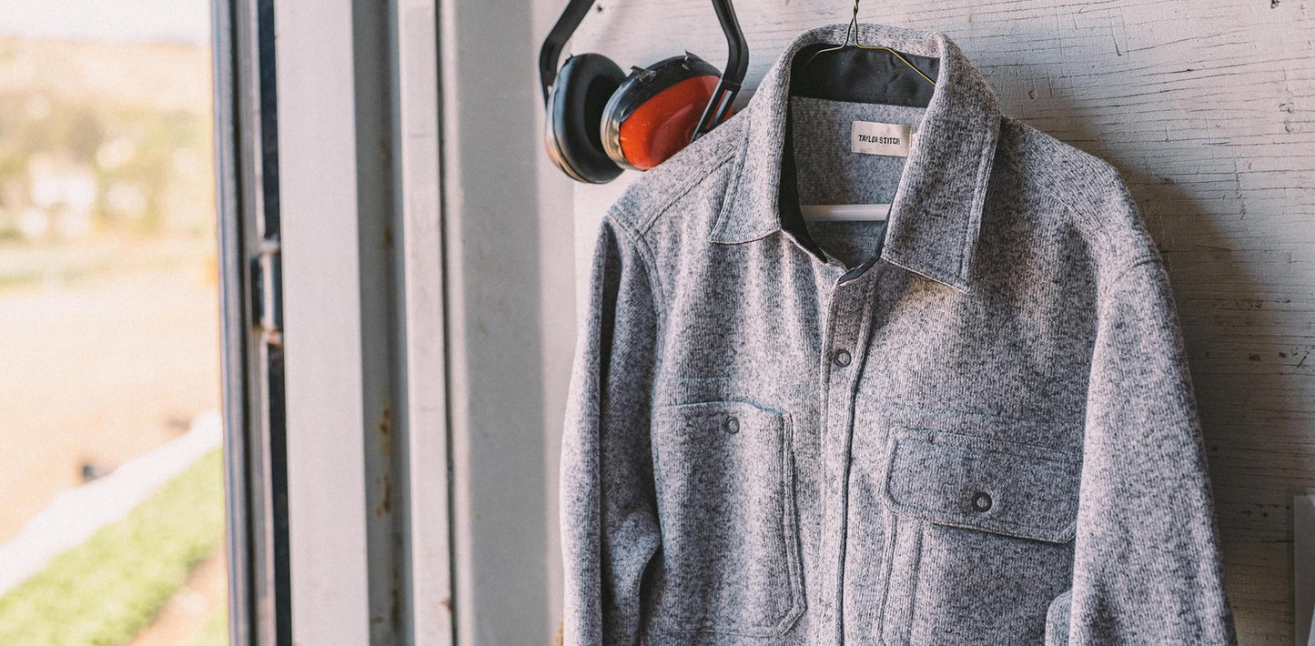 The Breaker Overshirt in Ash