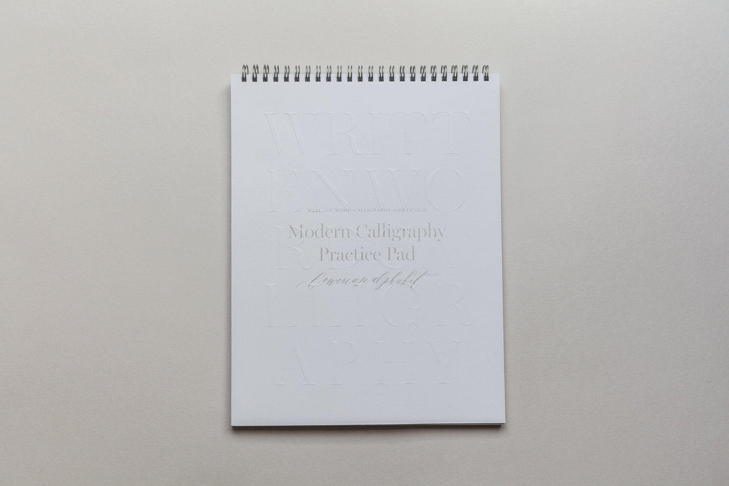 Written Word Calligraphy {Alphabet Practice Pad}