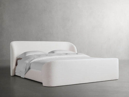 Adalynn Bed with High Footboard