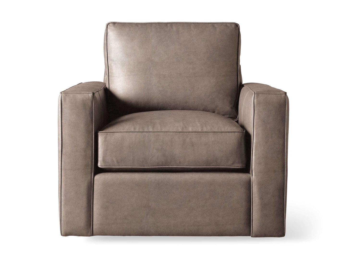 Filmore Leather Swivel Chair
