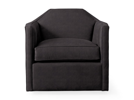 Marina Leather Swivel Chair