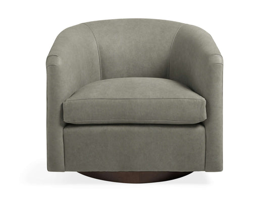 Bowan Leather Swivel Chair