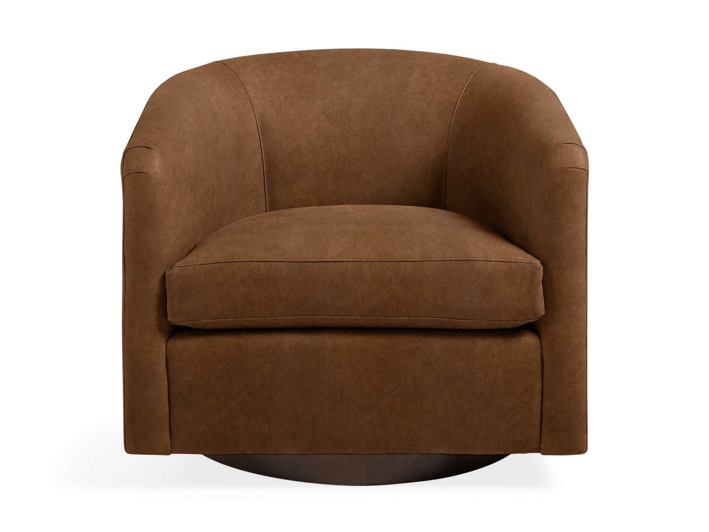Bowan Leather Swivel Chair