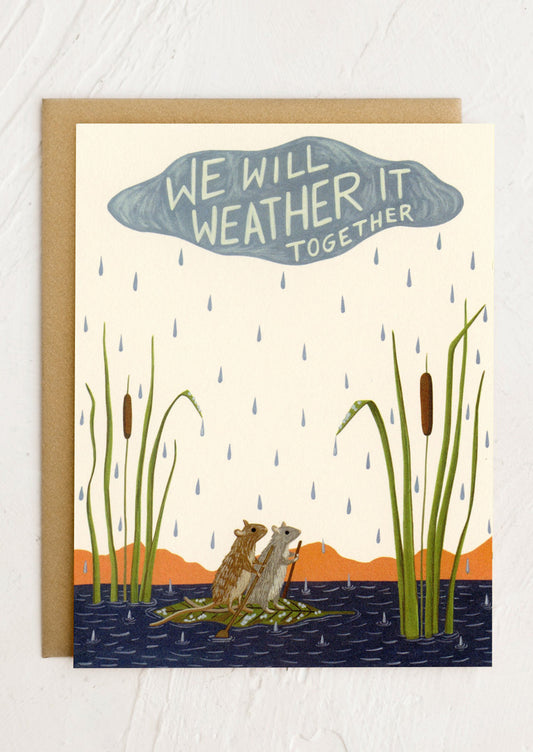 We Will Weather It Together Card