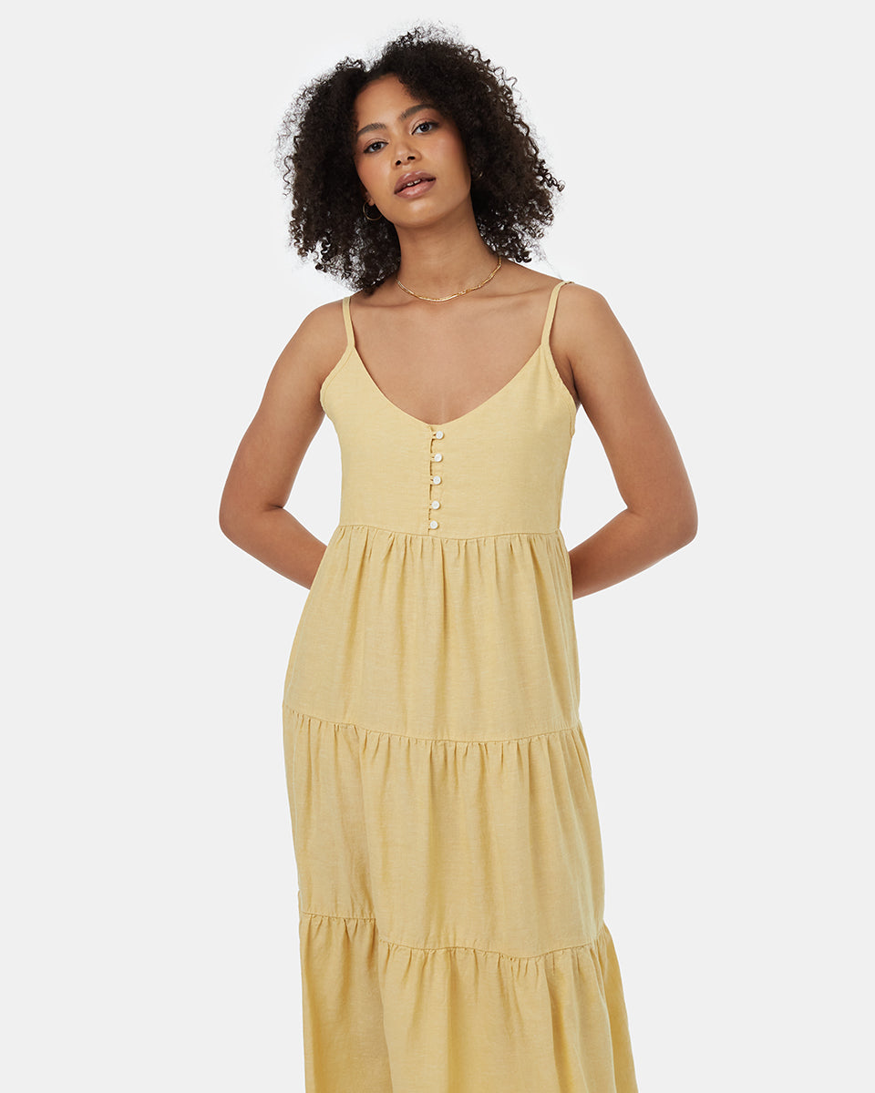 Hemp Tiered Cami Dress