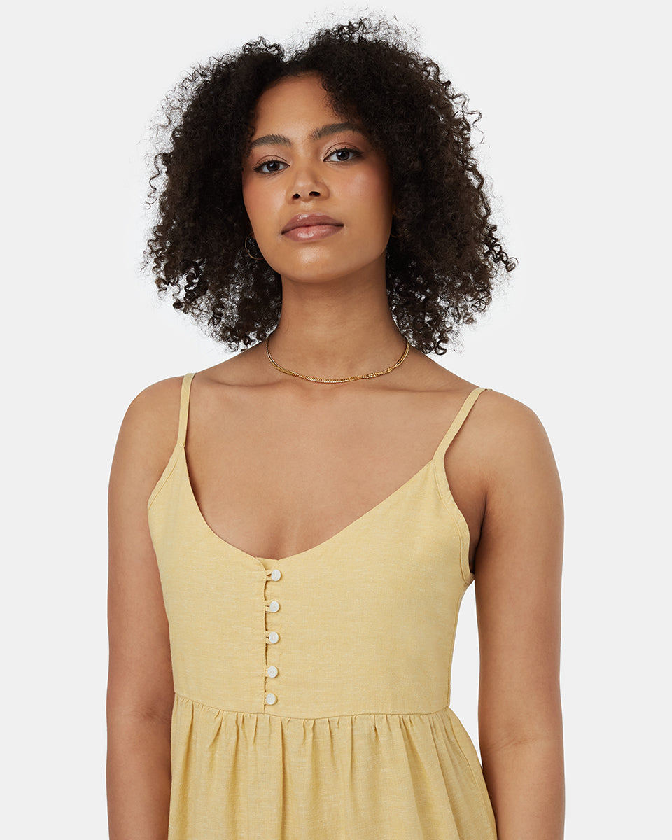 Hemp Tiered Cami Dress