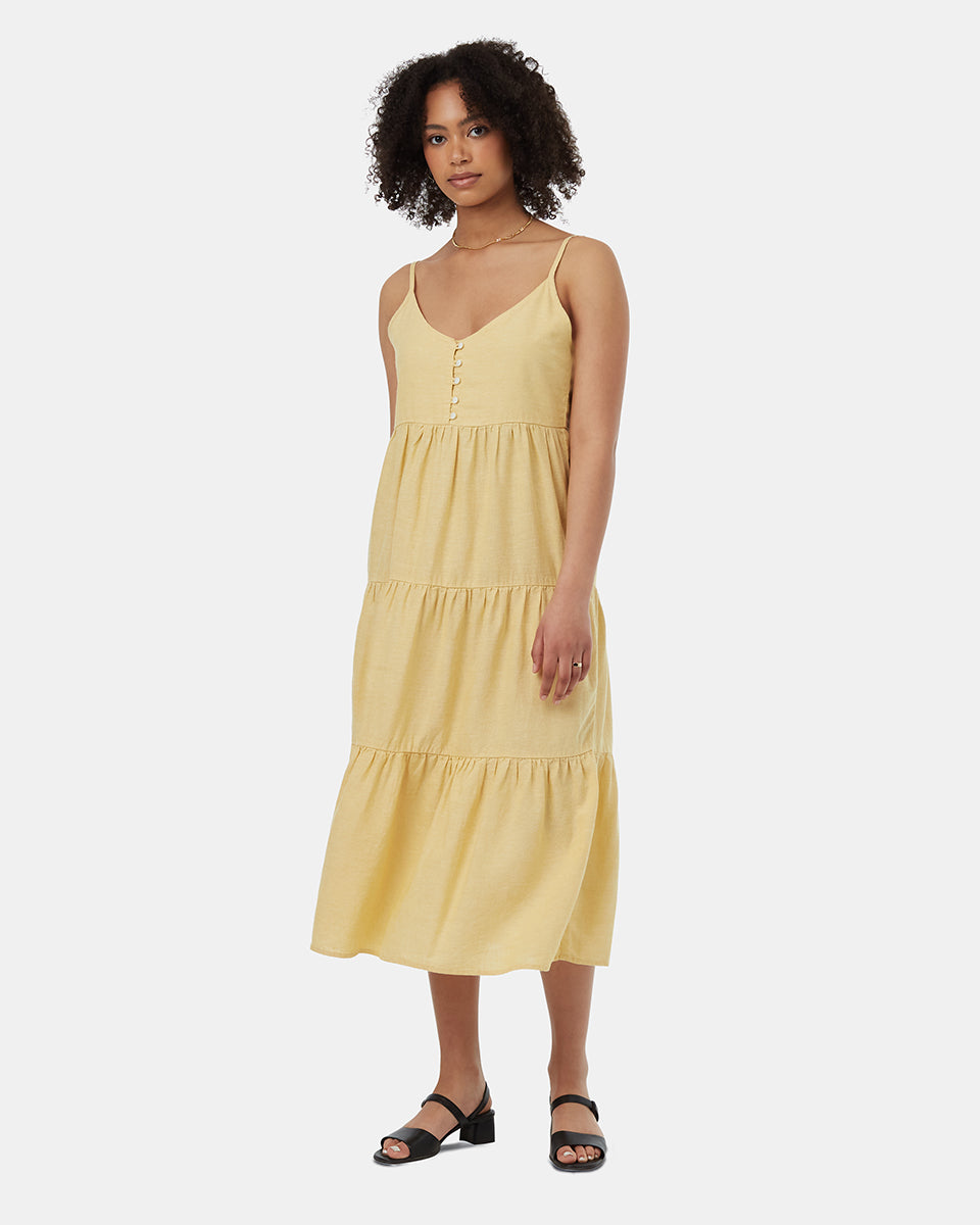 Hemp Tiered Cami Dress