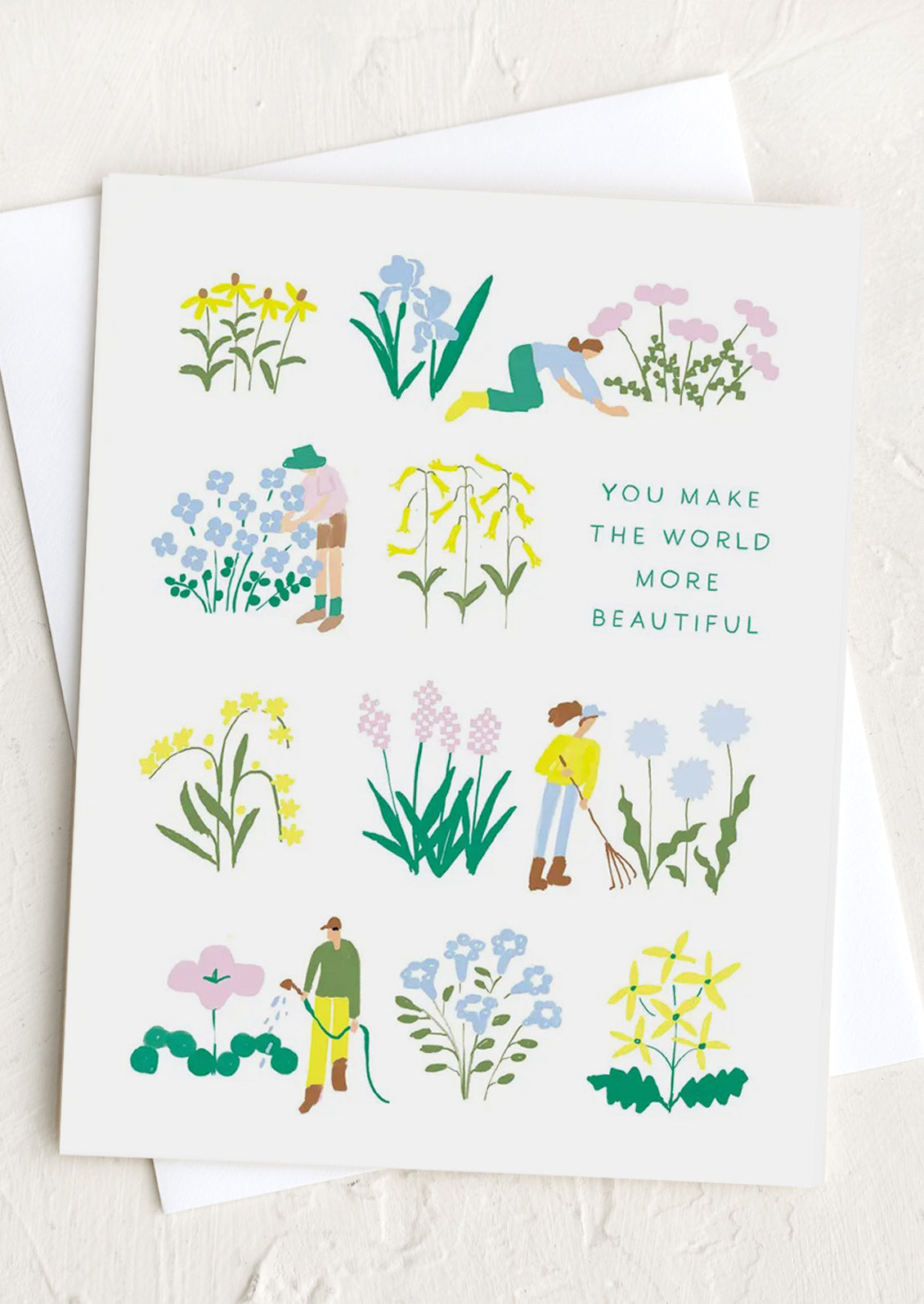 You Make The World More Beautiful Card