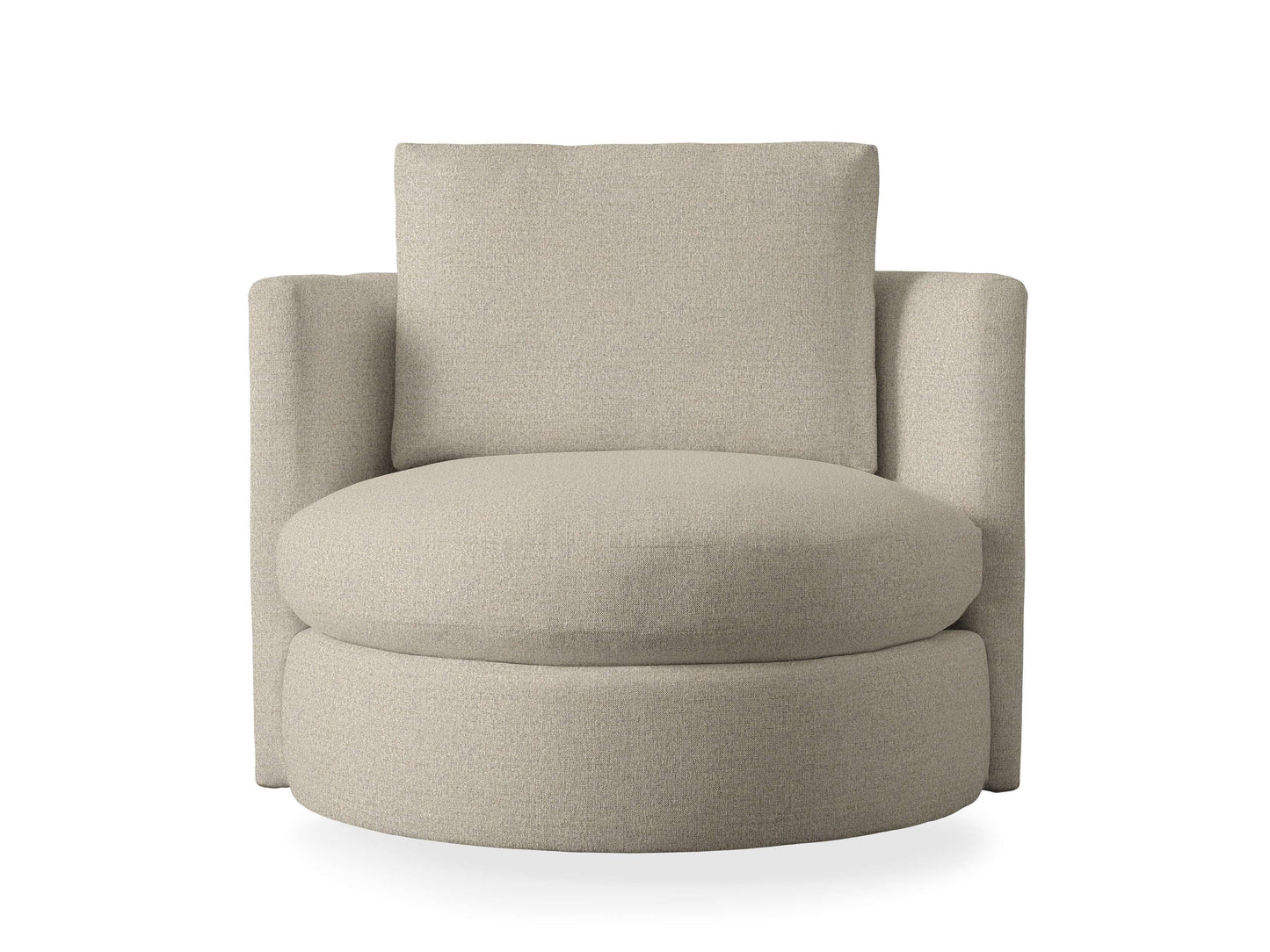 Kipton Curved Swivel Chair