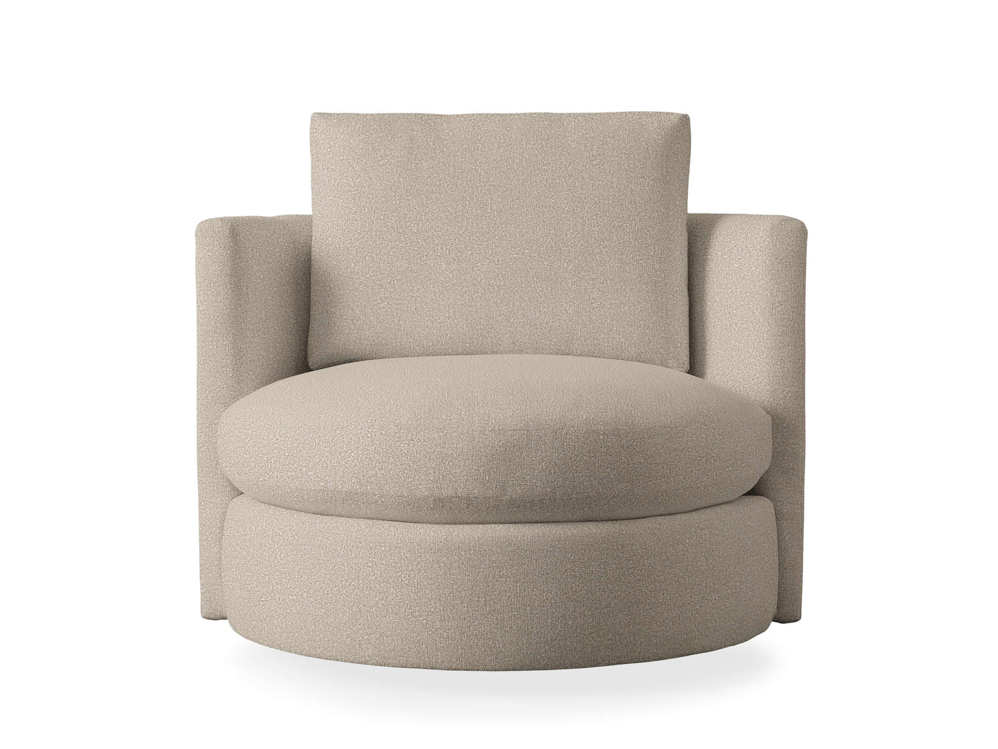 Kipton Curved Swivel Chair
