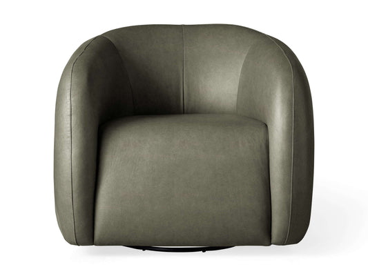 Fresno Leather Swivel Chair