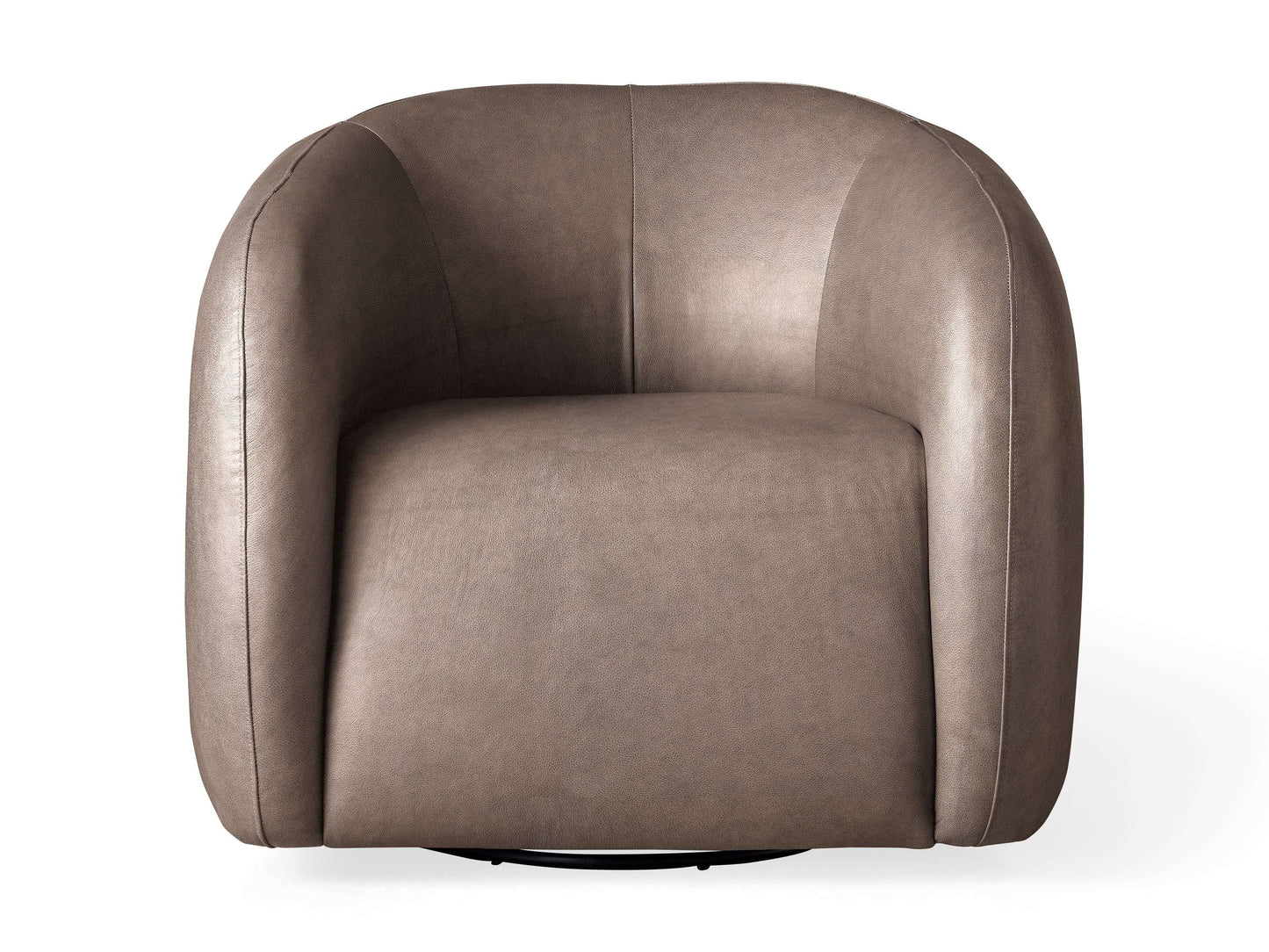 Fresno Leather Swivel Chair