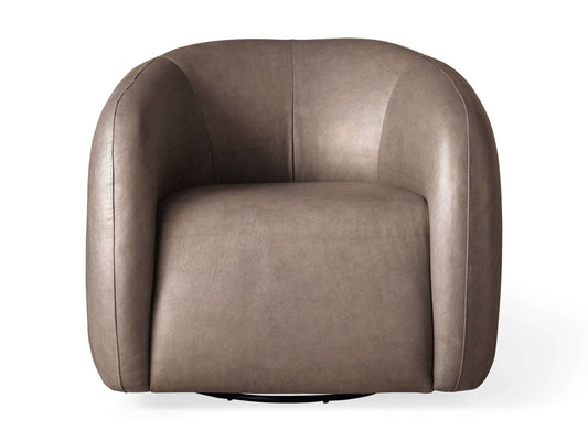 Fresno Leather Swivel Chair