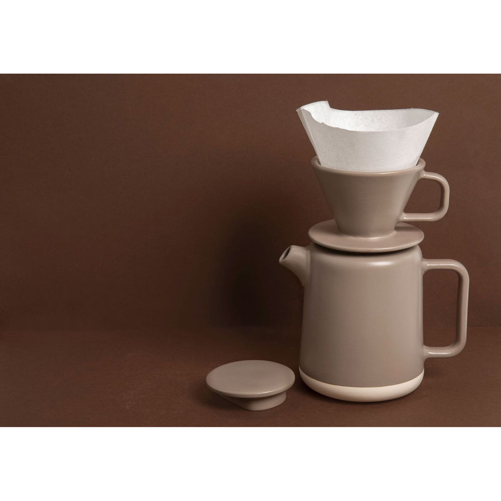La Cafetiere 100 Pieces 19cm Bleached Coffee Filter Papers Size 4 (White)