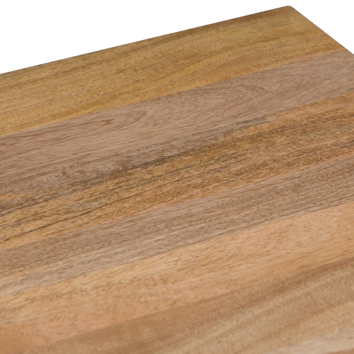 Side Table with Open Compartment and Hairpin Legs