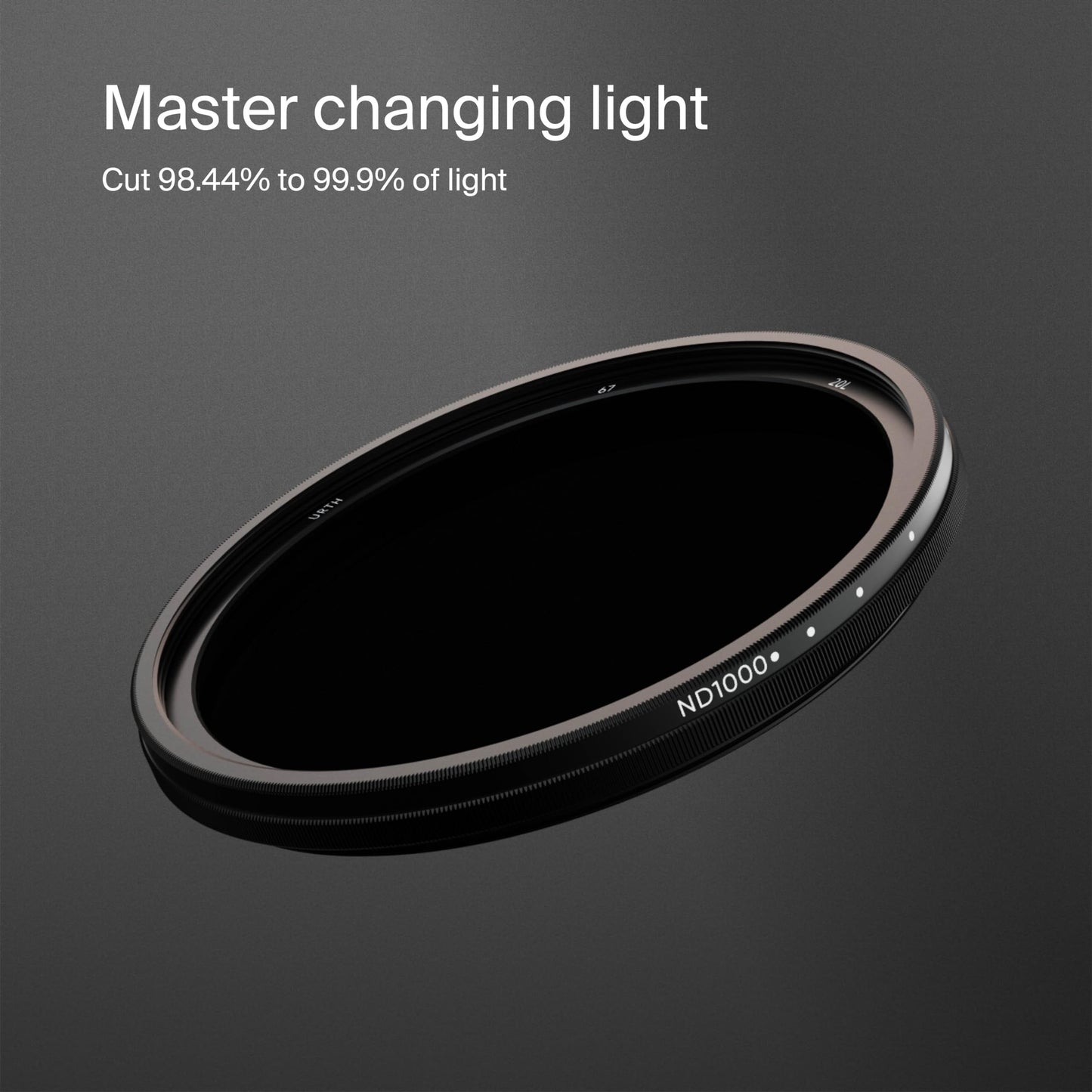 Urth 82mm ND64-1000 (6-10 Stop) Variable ND Lens Filter (Plus+)