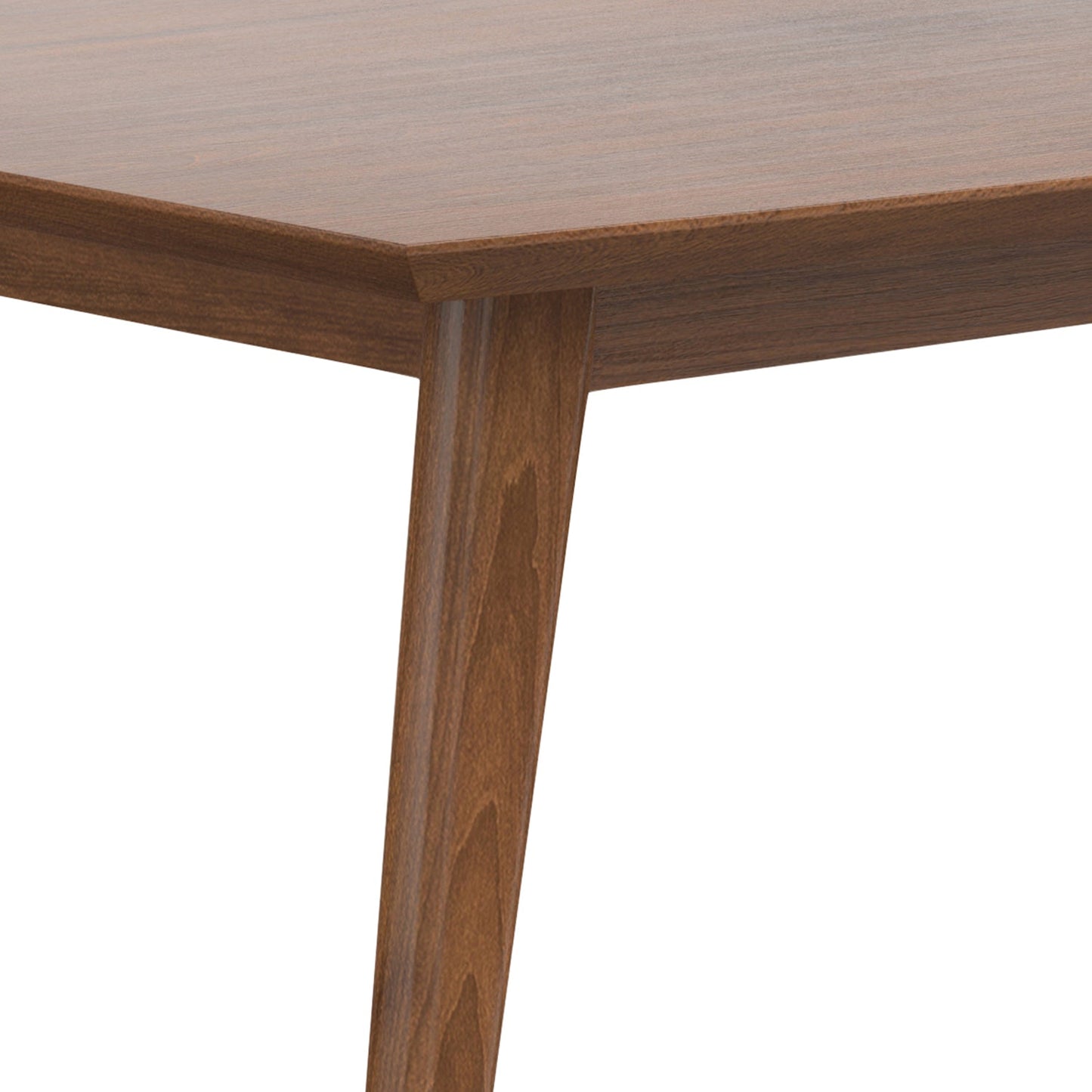 Delightful Rectangular Dining Table with Boat Shaped Top