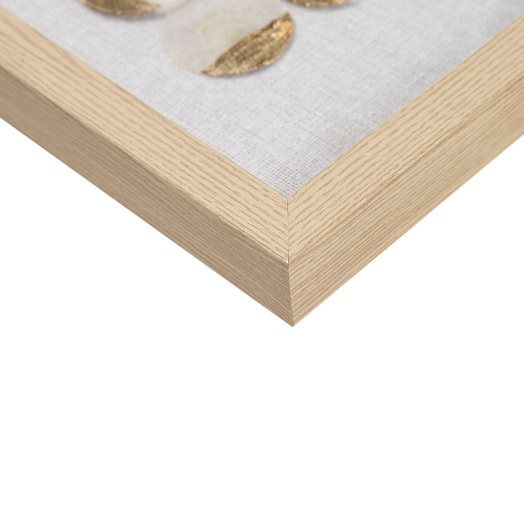 2-Piece Wall Decor Set with Hand Applied Foil