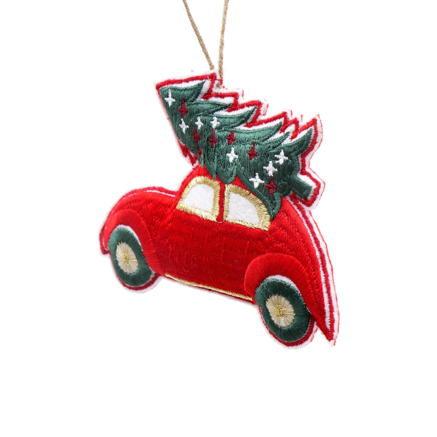 Christmas Tree Hanging Ornament, Set of 6