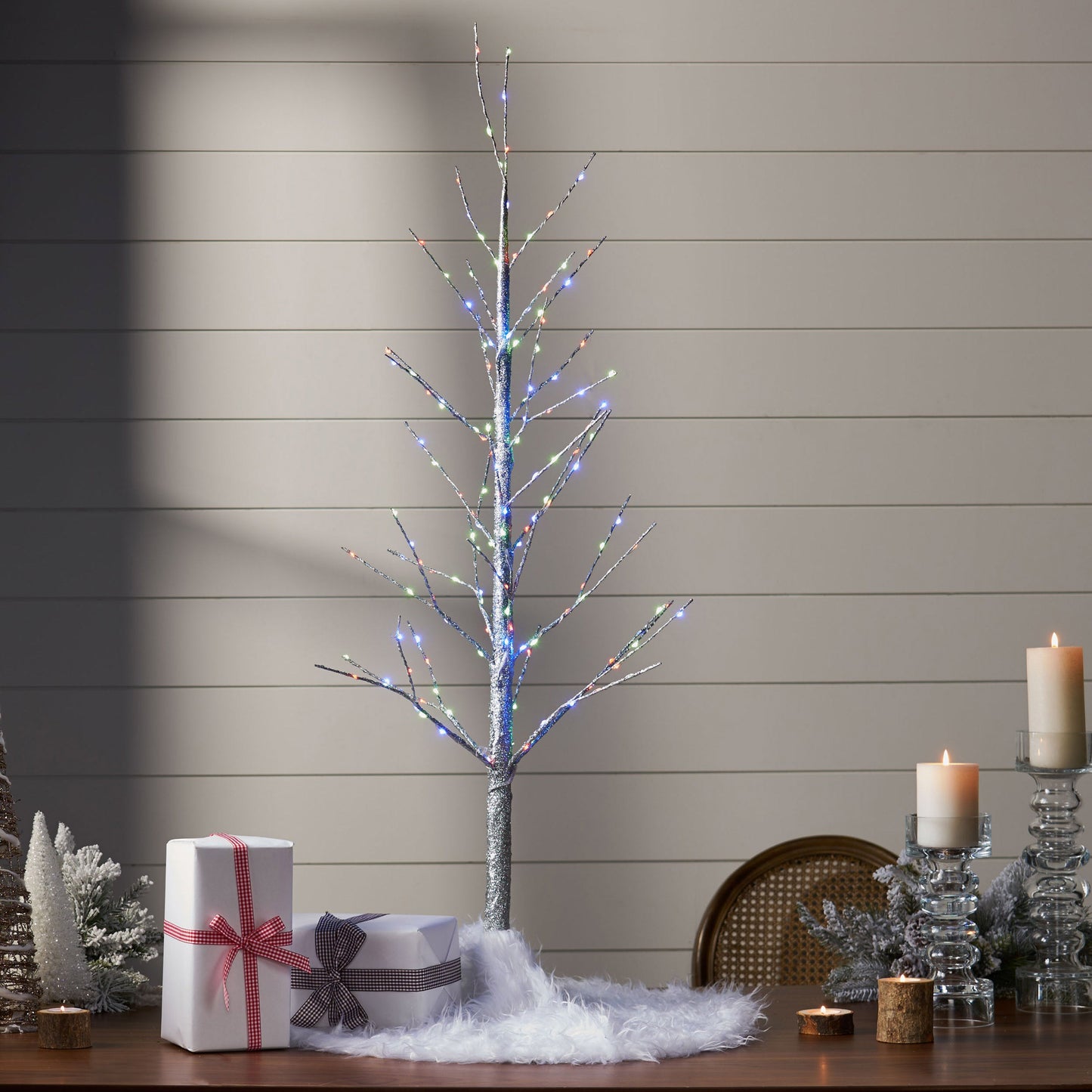 Zenra 4 ft Craft Paper LED Tree
