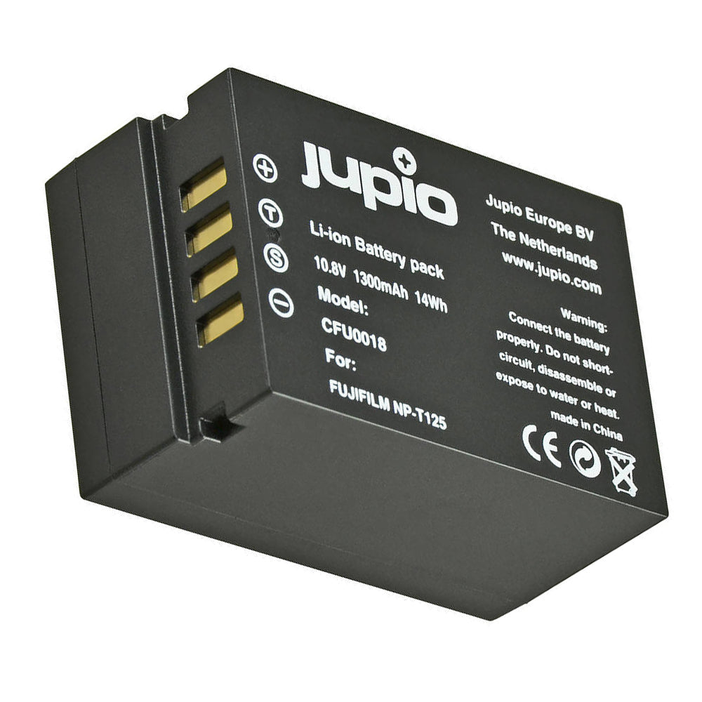 Jupio Li-Ion 10.8V 1300mAh Battery For Fuji NP-T125 Camera