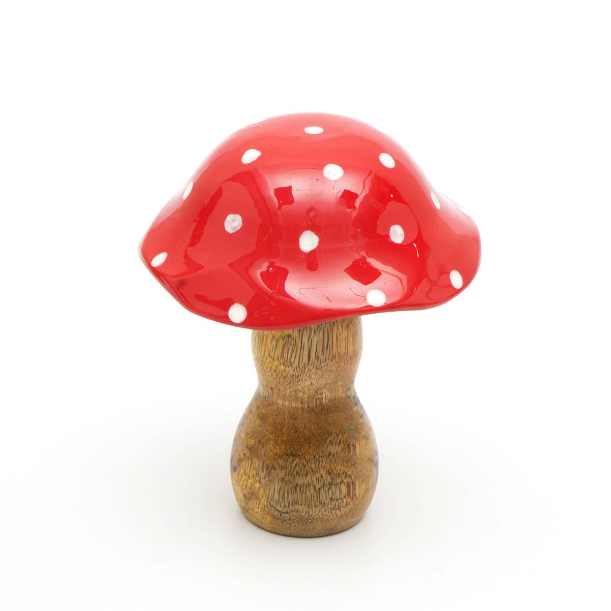 Wooden Table Top Large Mushroom , Set of 2