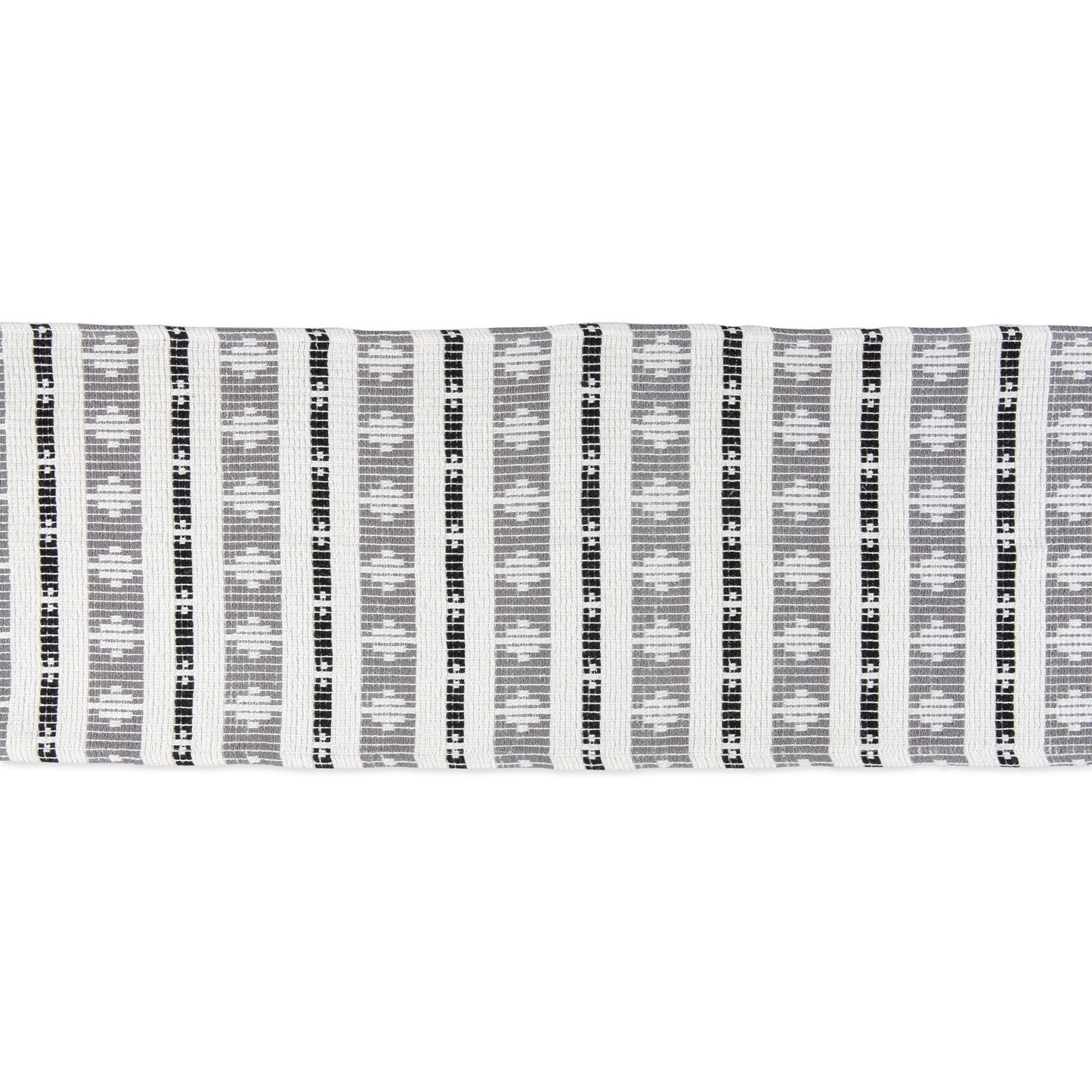 Black/Gray Colby Southwest Table Runner 15X72