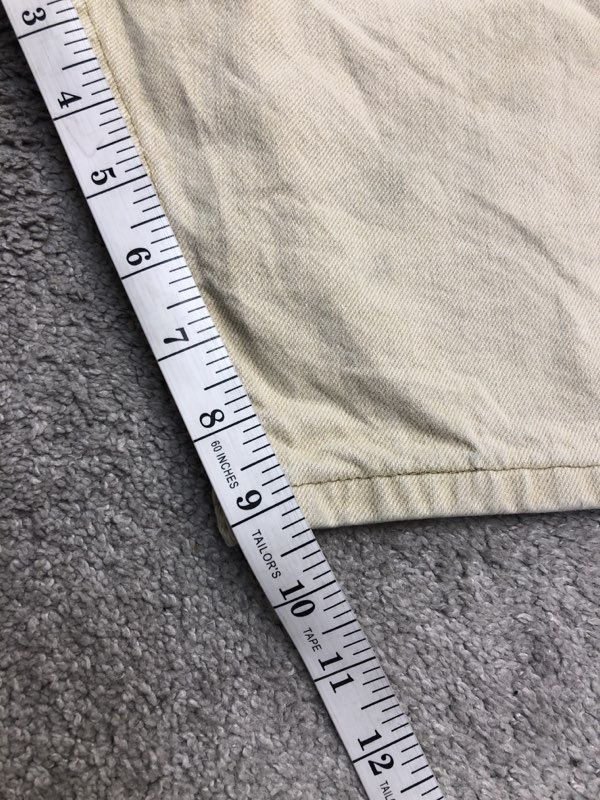 Wrangler Shorts Mens 32R Beige 606W1KH Bermuda Outdoor Workwear 100% Cotton