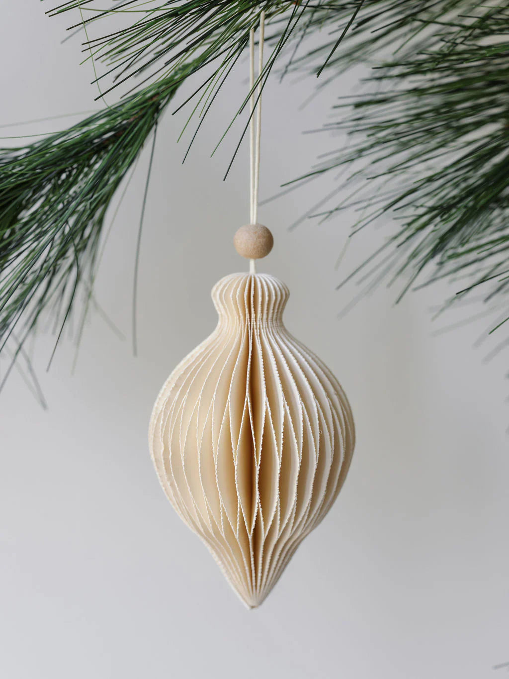 Hand-Cut Paper Ornaments, Set of 4