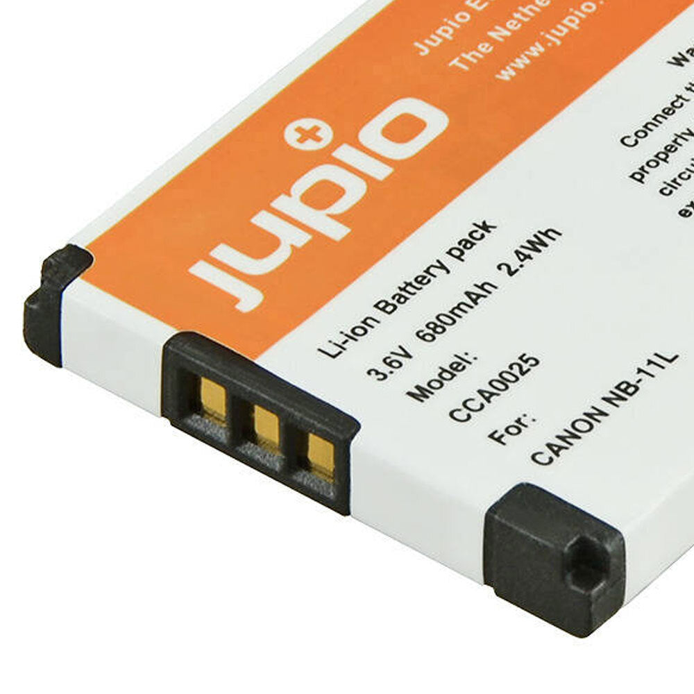 Jupio Li-Ion 3.6V 680mAh Rechargeable Battery For Canon NB-11L Camera