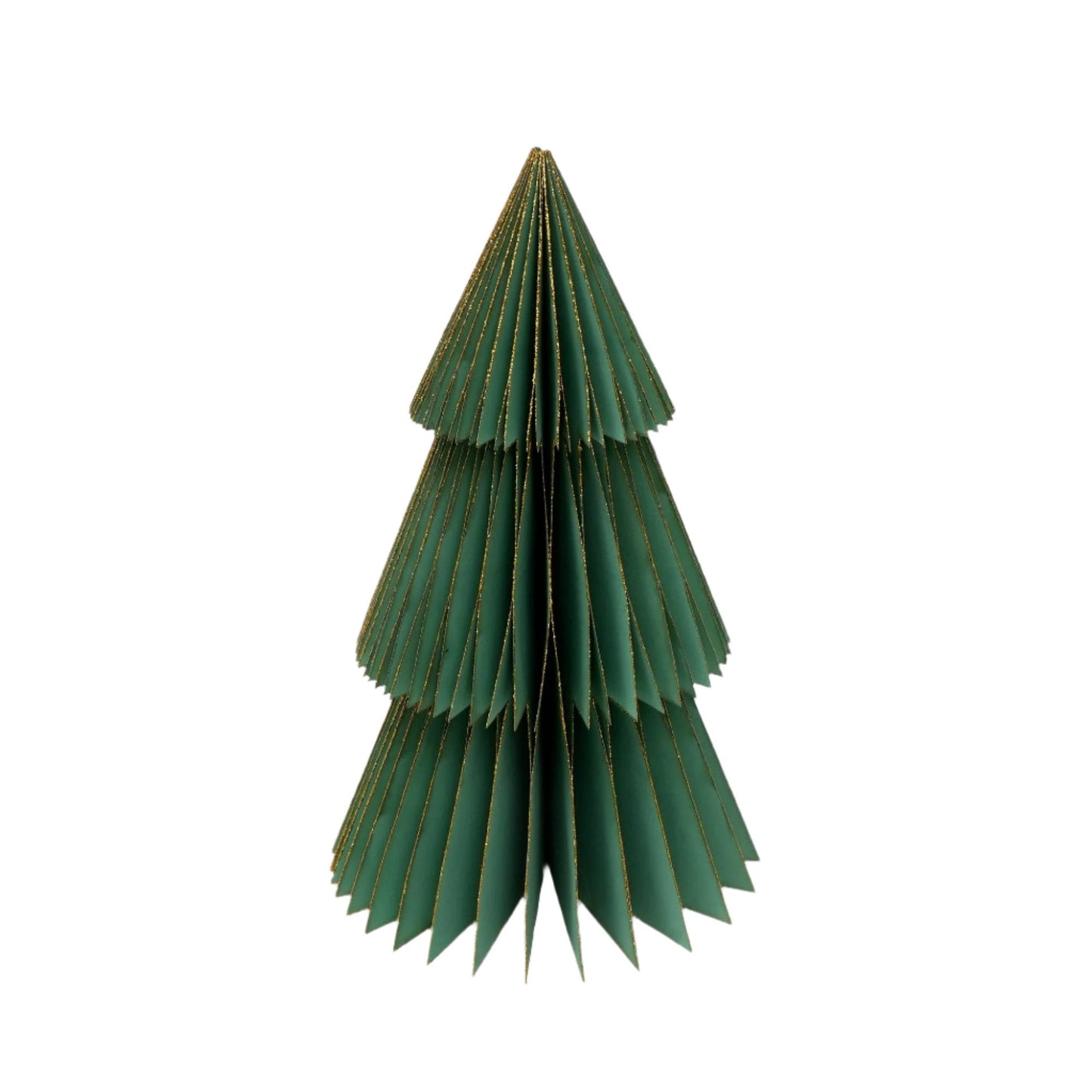 Green Handmade Paper Tree, Set of 2