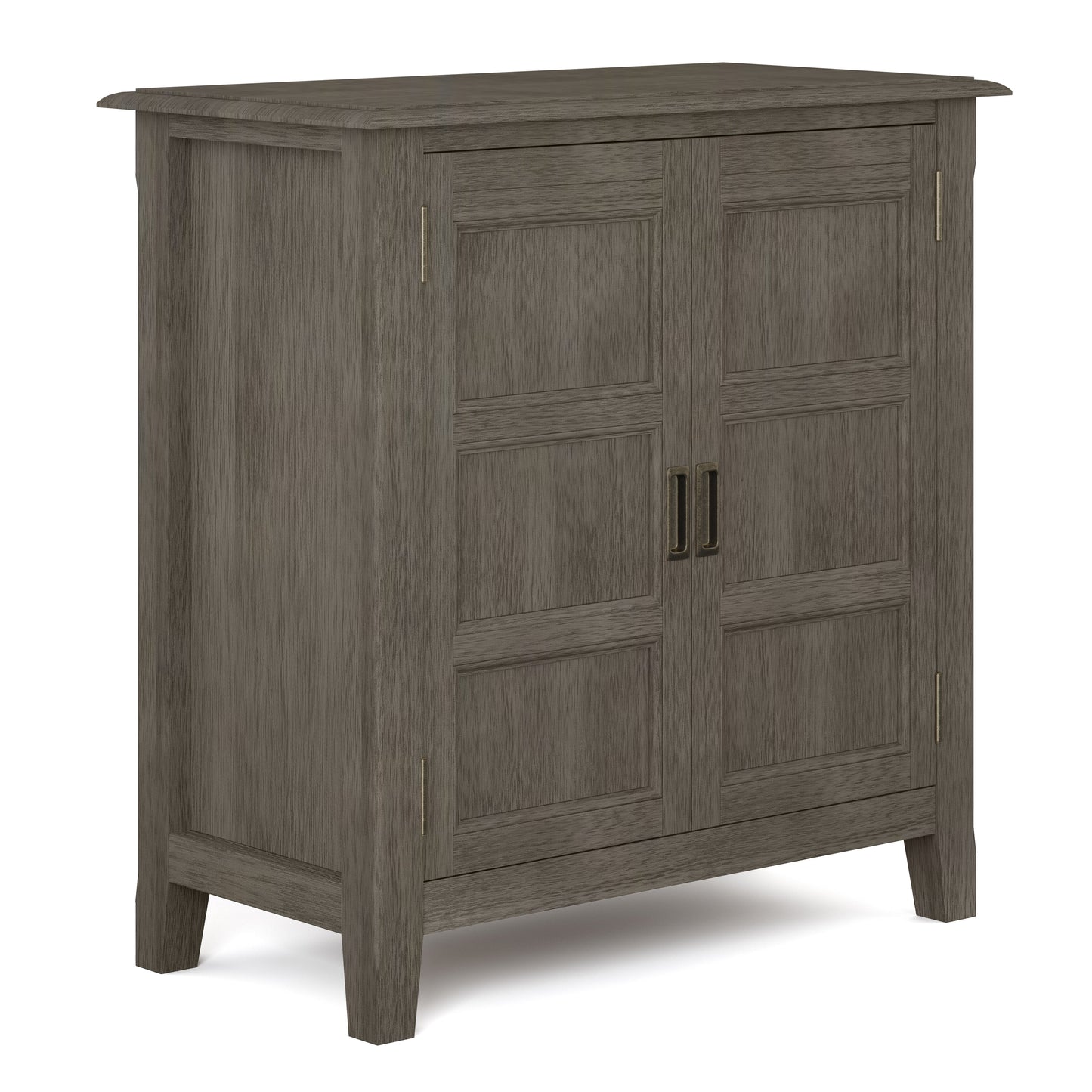 Fracture Storage Cabinet with 2 Doors and Tapered Legs