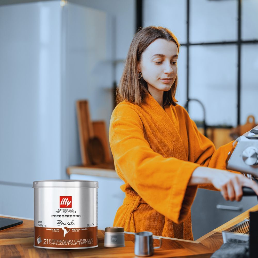 Illy 21 Pieces Brazil iperEspresso Coffee Capsules 140g