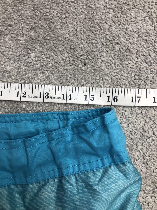 OP Shorts Mens Medium Teal Luster Bermuda Activewear Running Jogging Lightweight