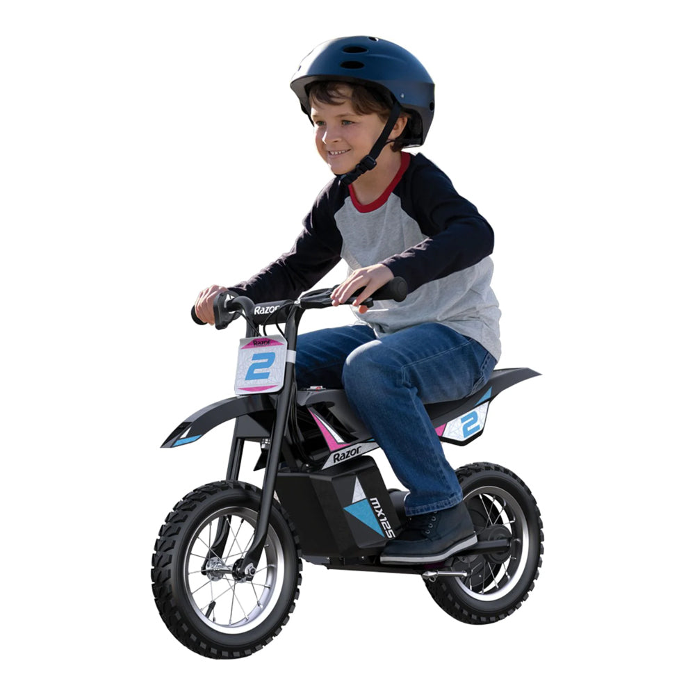 Razor MX125 Dirt Rocket Electric Ride On Kids Motor Bike for 7y+