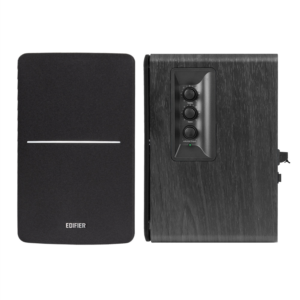 Edifier R1280DBs Active Bluetooth Bookshelf Speakers Optical Input Wireless Studio Monitor Speaker (Black)