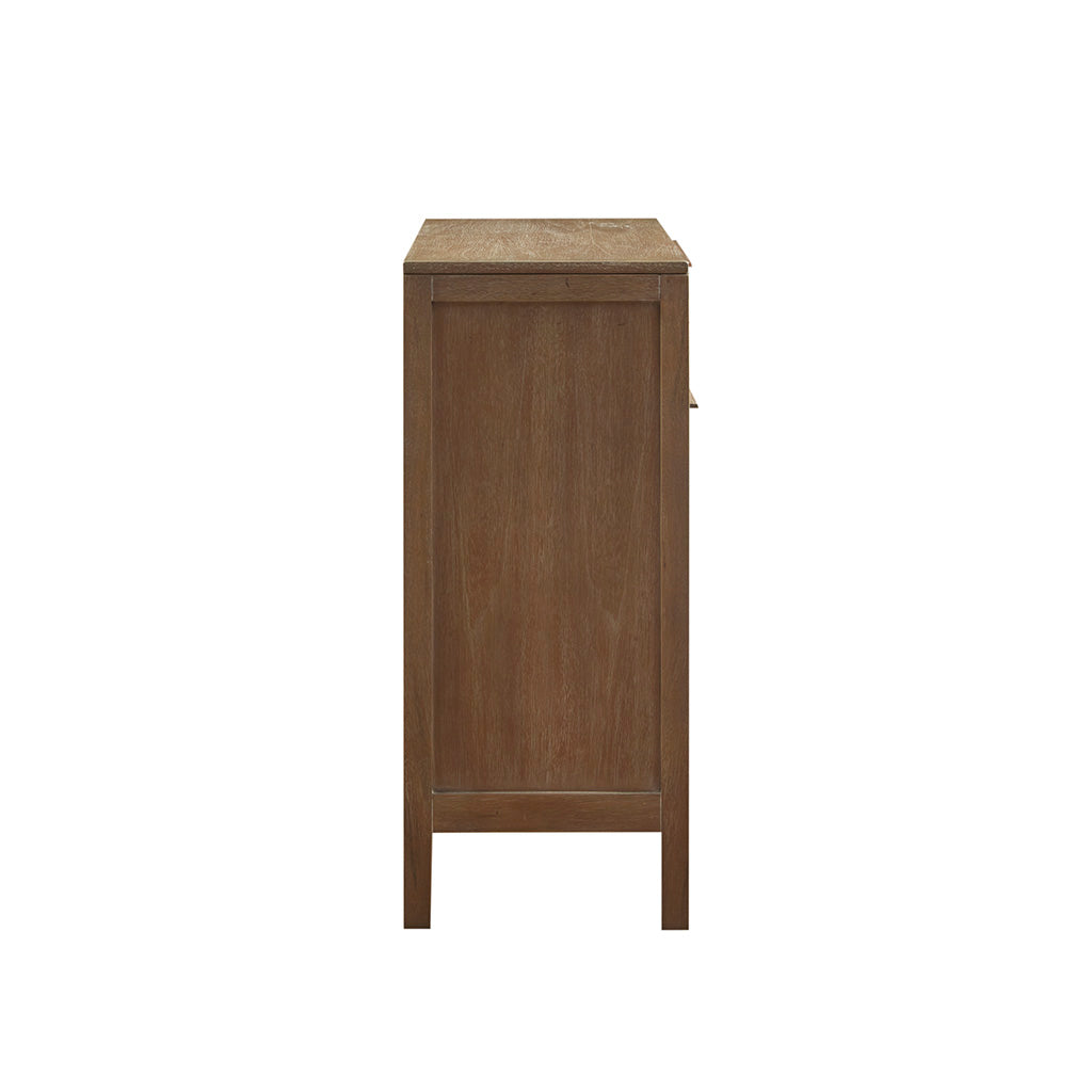 Accent Chest with Drawer and Cane Webbing Doors
