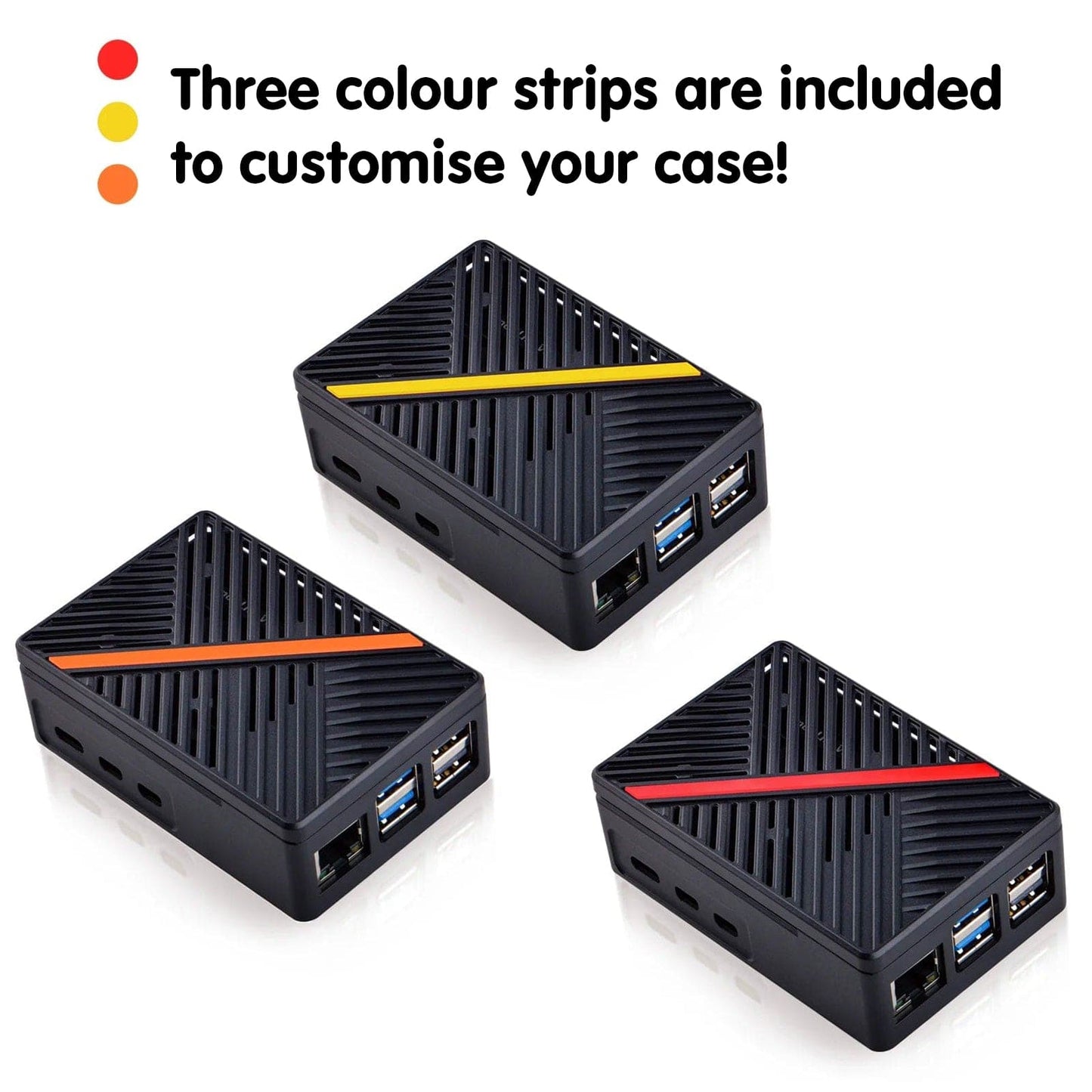 ABS Fan Case for Raspberry Pi 5