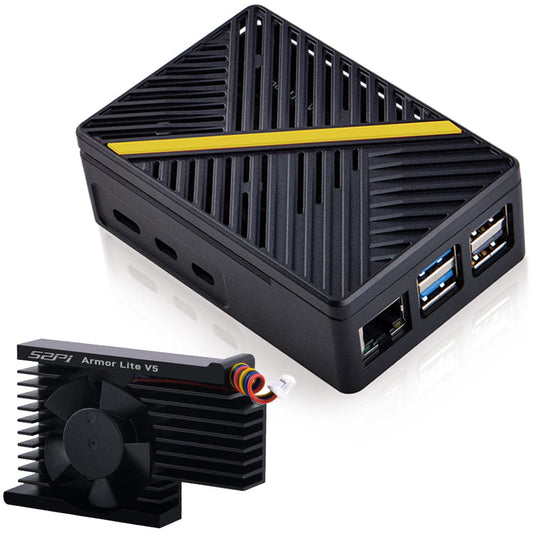 ABS Fan Case for Raspberry Pi 5