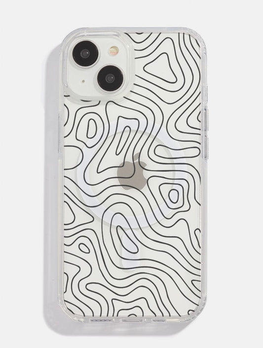 Abstract Line MagSafe iPhone Case