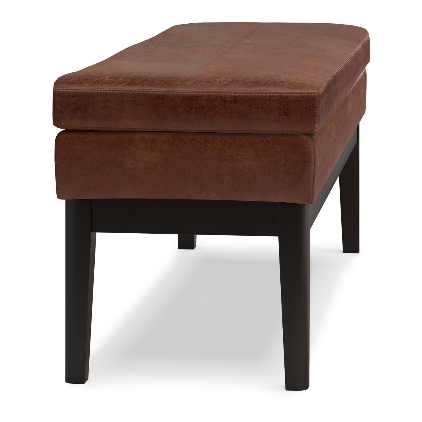 Nocturne 45.28" Ottoman Bench with Stitching Detail