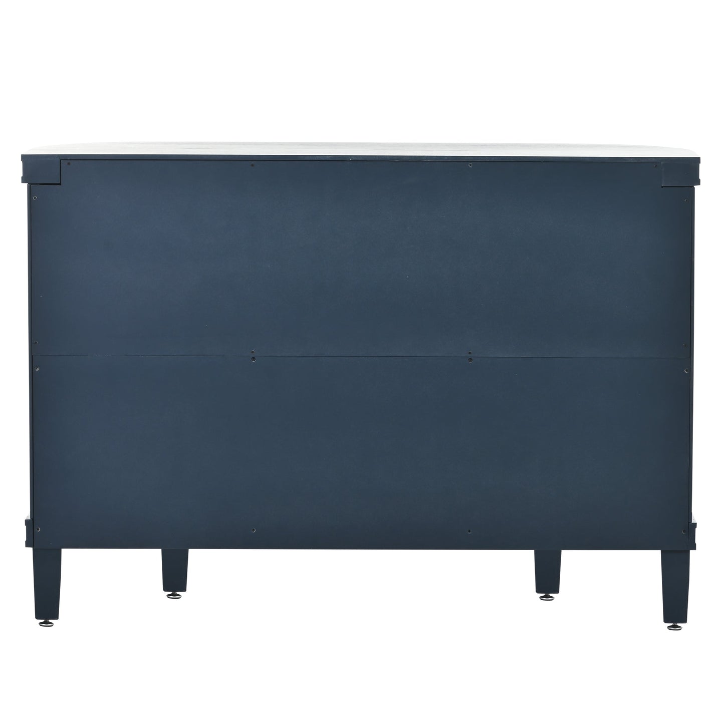 Accent Storage Cabinet Sideboard with Antique Pattern Doors