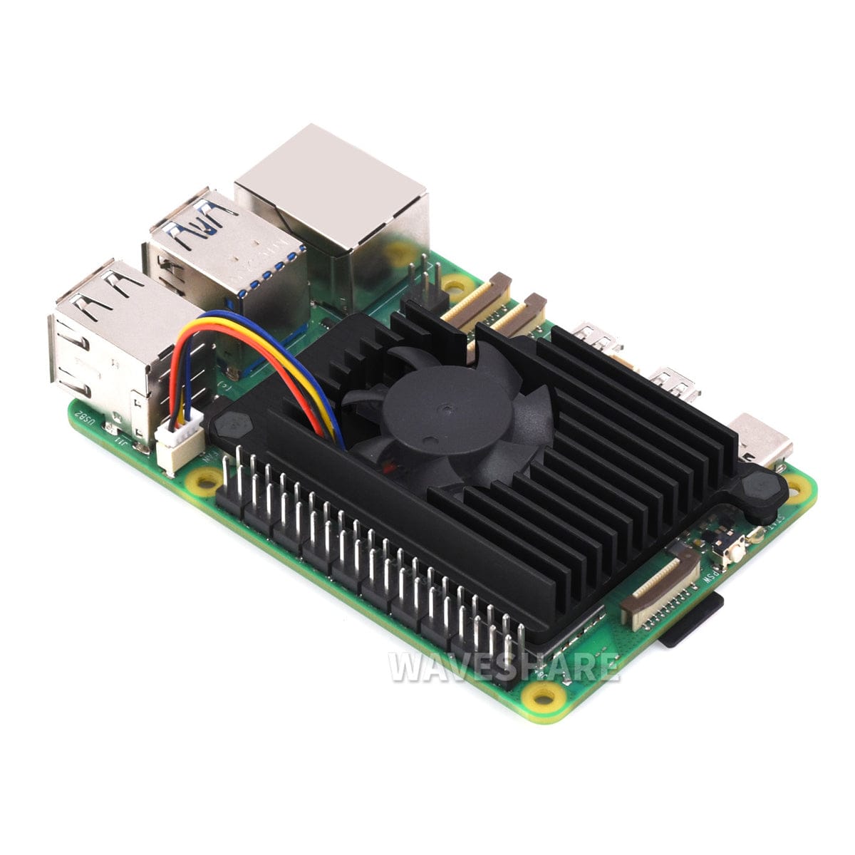 Active Cooling Heatsink for Raspberry Pi 5