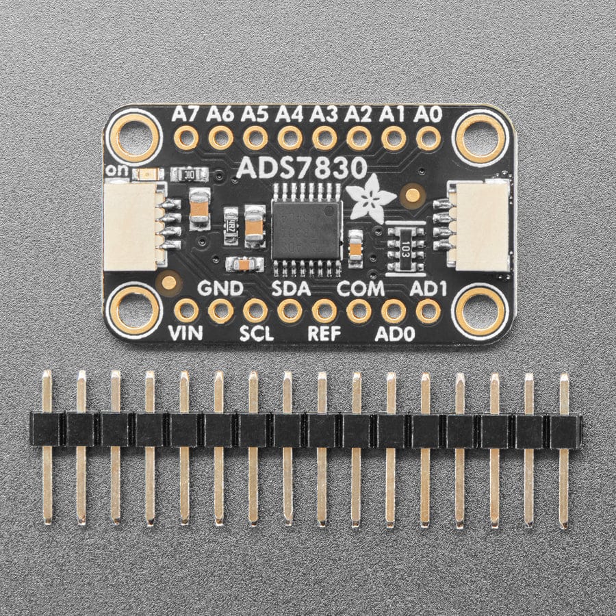 Adafruit ADS7830 8-Channel 8-Bit ADC with I2C - STEMMA QT / Qwiic