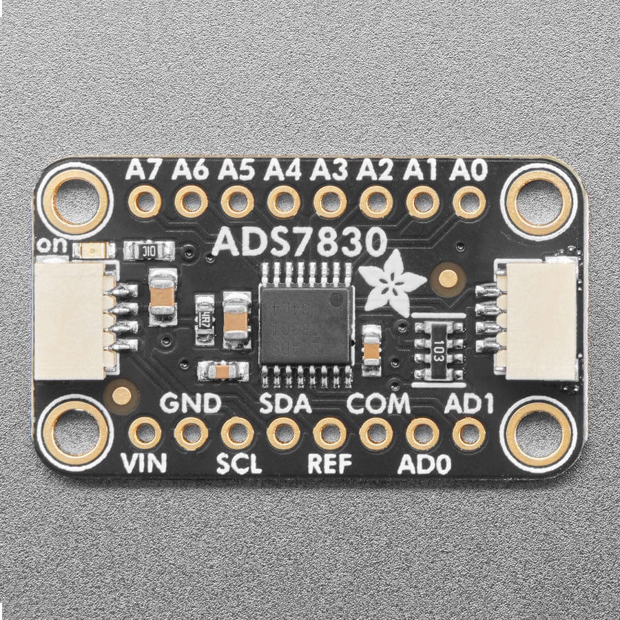 Adafruit ADS7830 8-Channel 8-Bit ADC with I2C - STEMMA QT / Qwiic