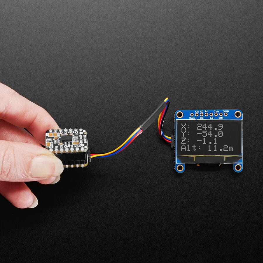 Adafruit BNO055 + BMP280 BFF Add-On for QT Py