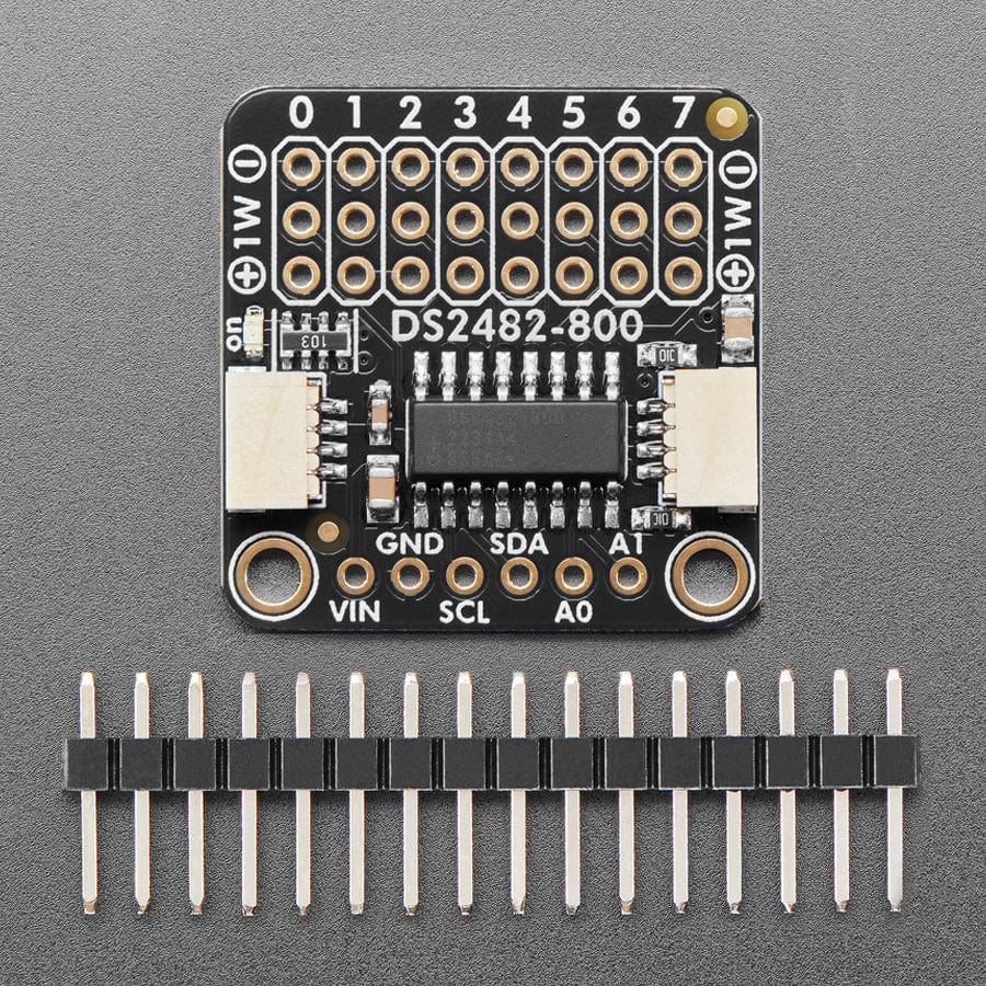 Adafruit DS2482S-800 8 Channel I2C to 1-Wire Bus Adapter - STEMMA QT / Qwiic