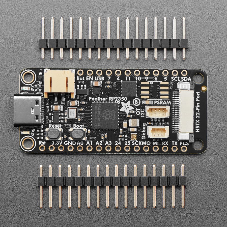 Adafruit Feather RP2350 with HSTX Port