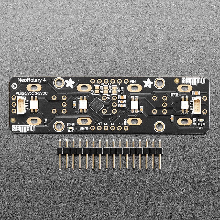 Adafruit I2C Quad Rotary Encoder Breakout with NeoPixel - STEMMA QT / Qwiic